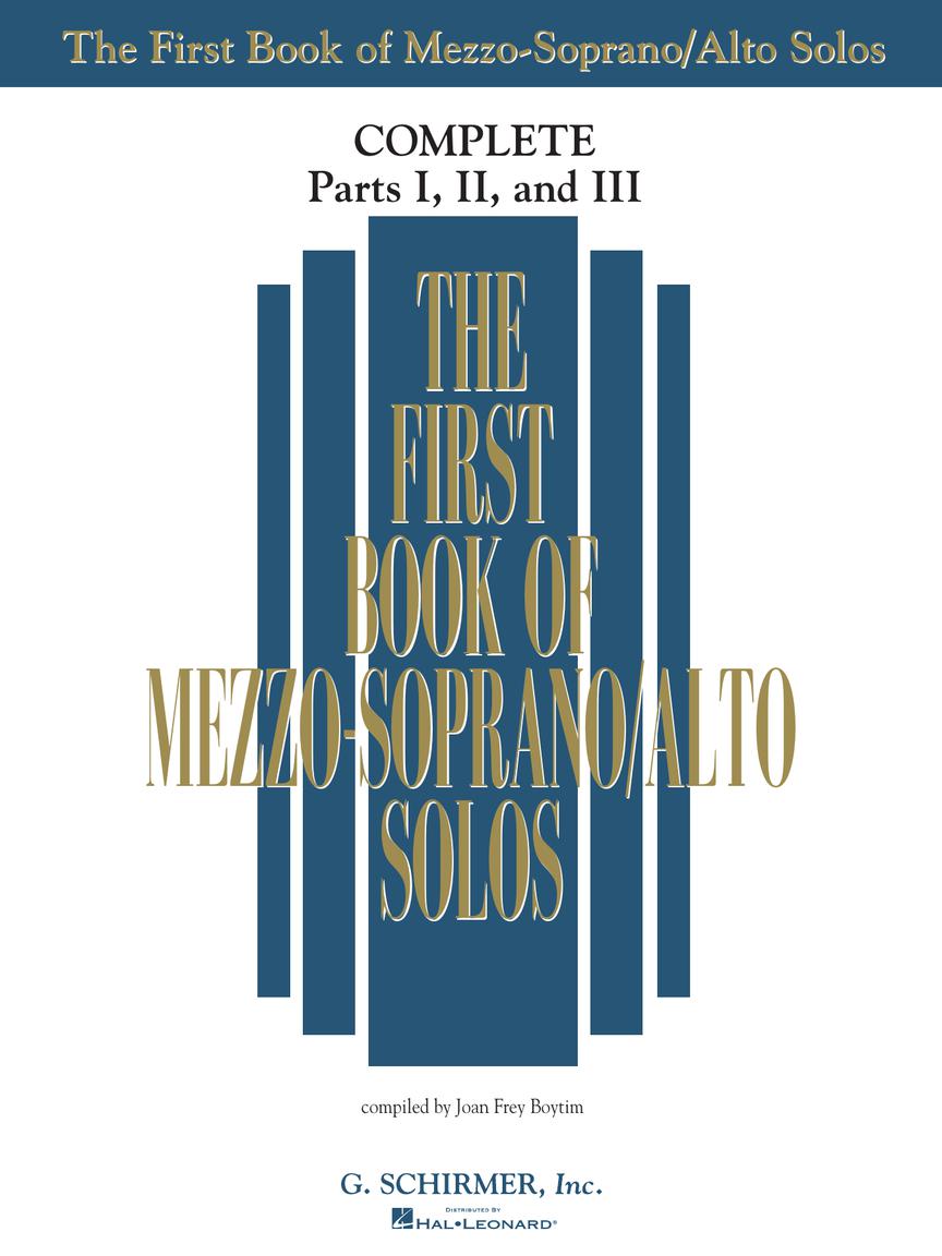 The First Book of Mezzo-Soprano/Alto Solos