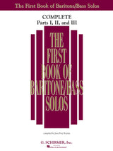 The First Book of Baritone/Bass Solos