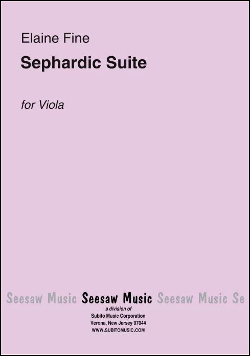 Fine: Sephardic Suite - Version for Viola