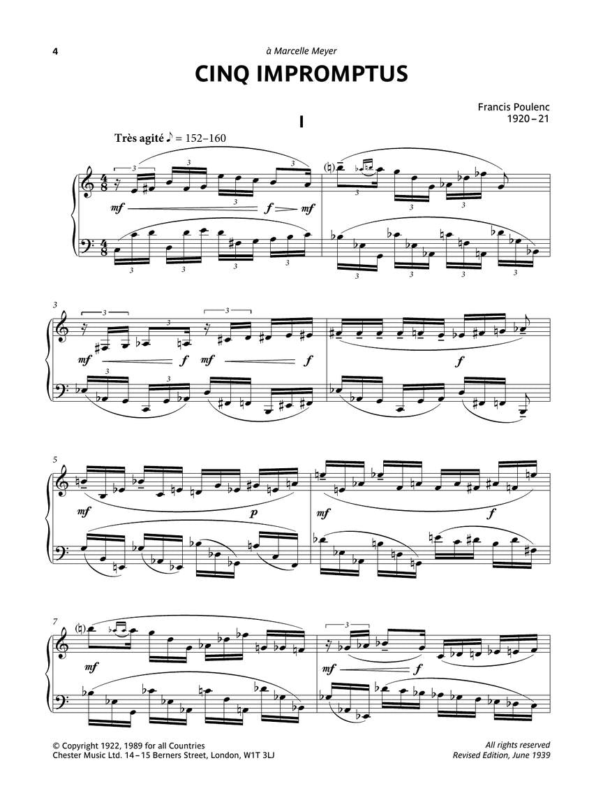 Poulenc: Selected Piano Pieces