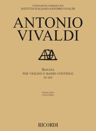 Vivaldi: Violin Sonata in A Major, RV 829