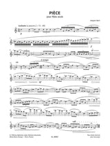 Ibert: Piece for Solo Flute