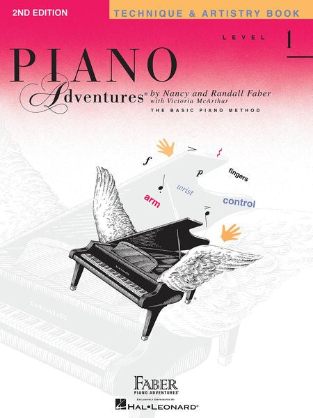 Faber Piano Adventures: Level 1 – Technique & Artistry Book