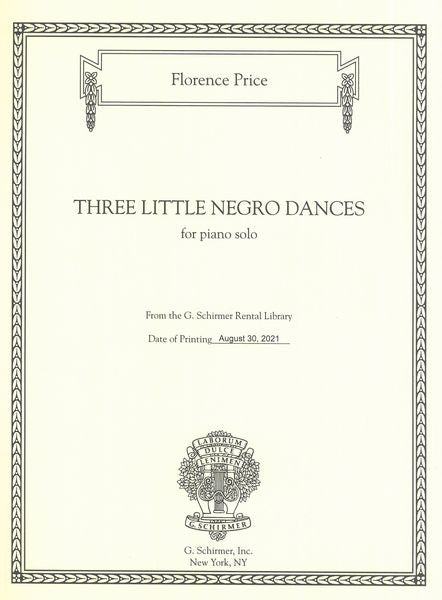 Price: Three Little Negro Dances