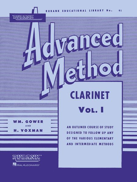 Rubank Advanced Method – Clarinet Volume 1