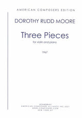 Moore: Three Pieces for Violin and Piano