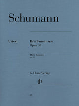 Schumann: 3 Romances, Op. 28