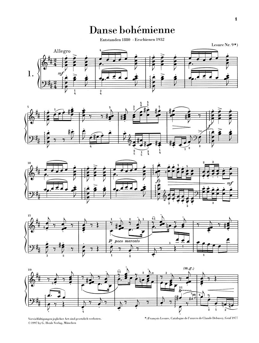 Debussy: Piano Pieces