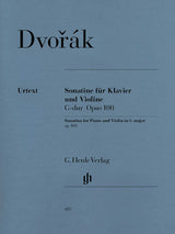 Dvořák: Sonatina in G Major, Op. 100