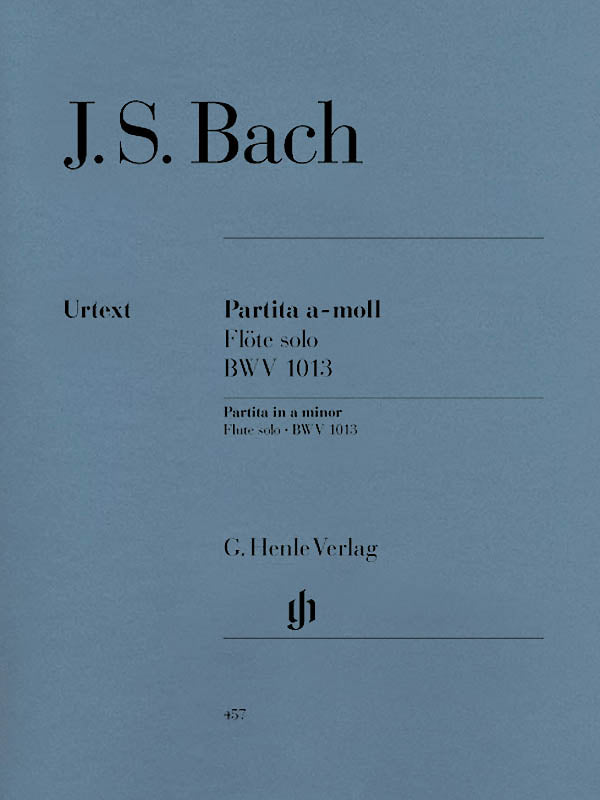 Bach: Partita in A Minor for Solo Flute, BWV 1013 - Ficks Music