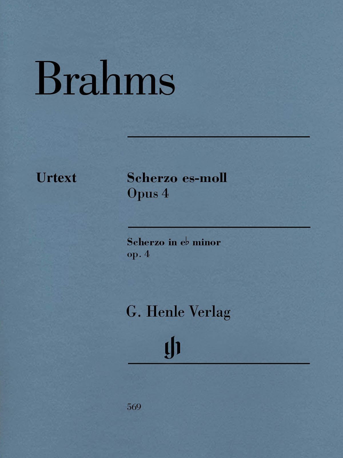 Brahms: Scherzo in E-flat Minor, Op. 4