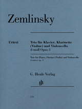 Zemlinsky: Clarinet Trio in D Minor, Op. 3