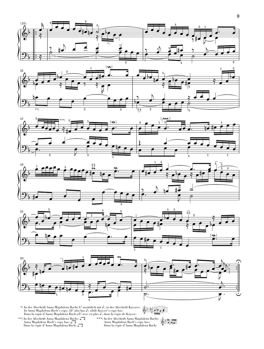 Bach: French Suites, BWV 812-817