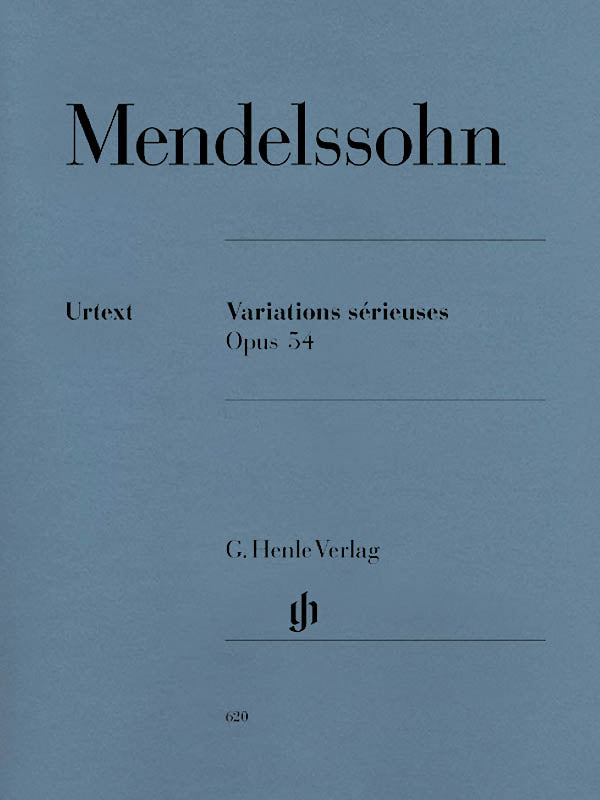 Mendelssohn: Variations Sérieuses, Op. 54 – Ficks Music