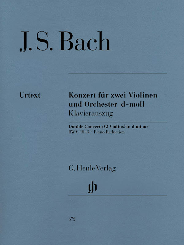 Bach: Concerto for 2 Violins in D Minor, BWV 1043