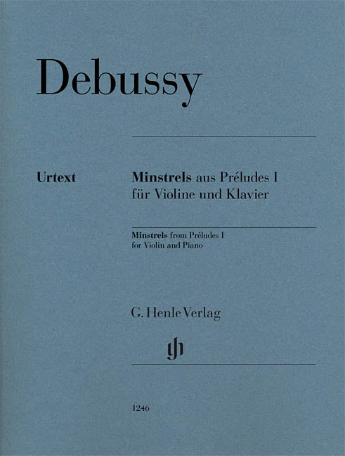 Debussy: Minstrels from Préludes (for violin and piano)