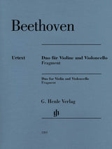 Beethoven: Duo for Violin and Cello