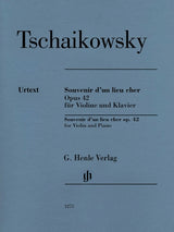 Tchaikovsky: Souvenir d'un lieu cher, Op. 42