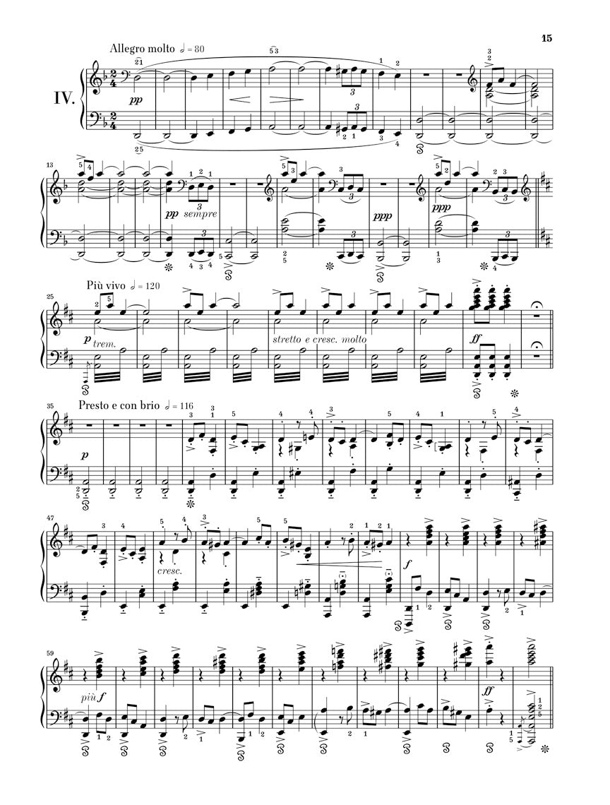 Grieg: Norwegian Dances, Op. 35 (version for solo piano)