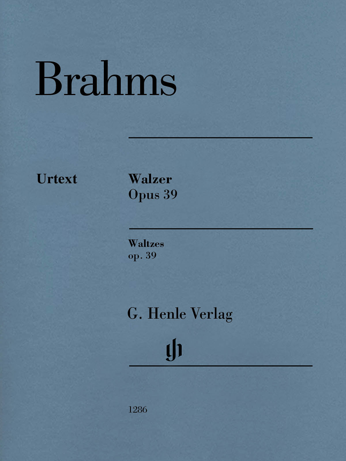 Brahms: Waltzes, Op. 39 (Solo Piano)