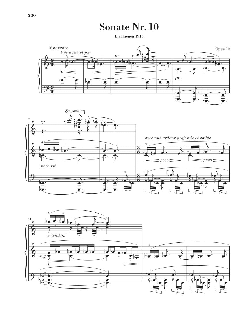 Scriabin: Piano Sonatas, Nos. 1-10