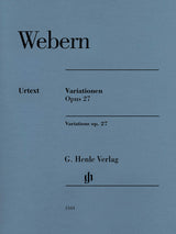 Webern: Variations, Op. 27