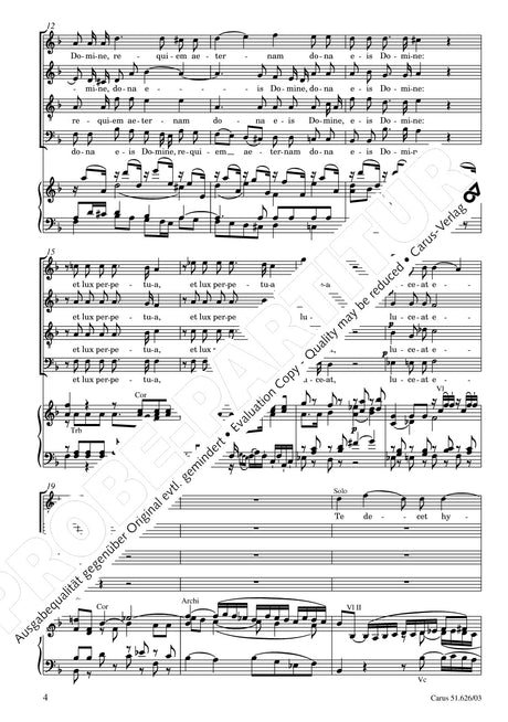 Mozart: Requiem, K. 626 (completed by Süssmayr)