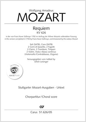 Mozart: Requiem, K. 626 (completed by Süssmayr)