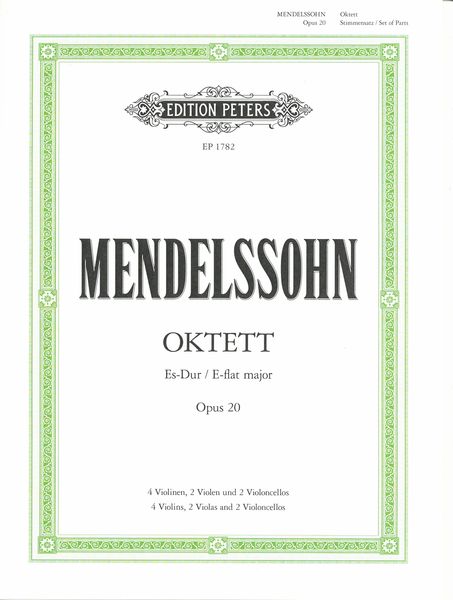 Mendelssohn: String Octet in E-flat Major, Op. 20