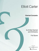 E. Carter: Clarinet Concerto