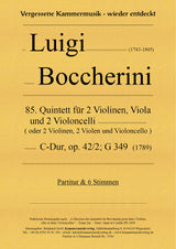 Boccherini: String Quintet in C Major, G 349, Op. 42, No. 2