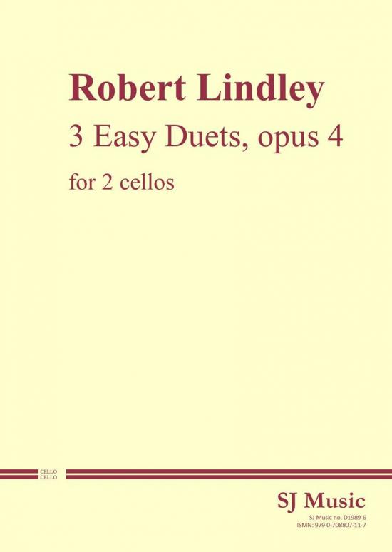 Lindley: Cello Duets, Op. 4