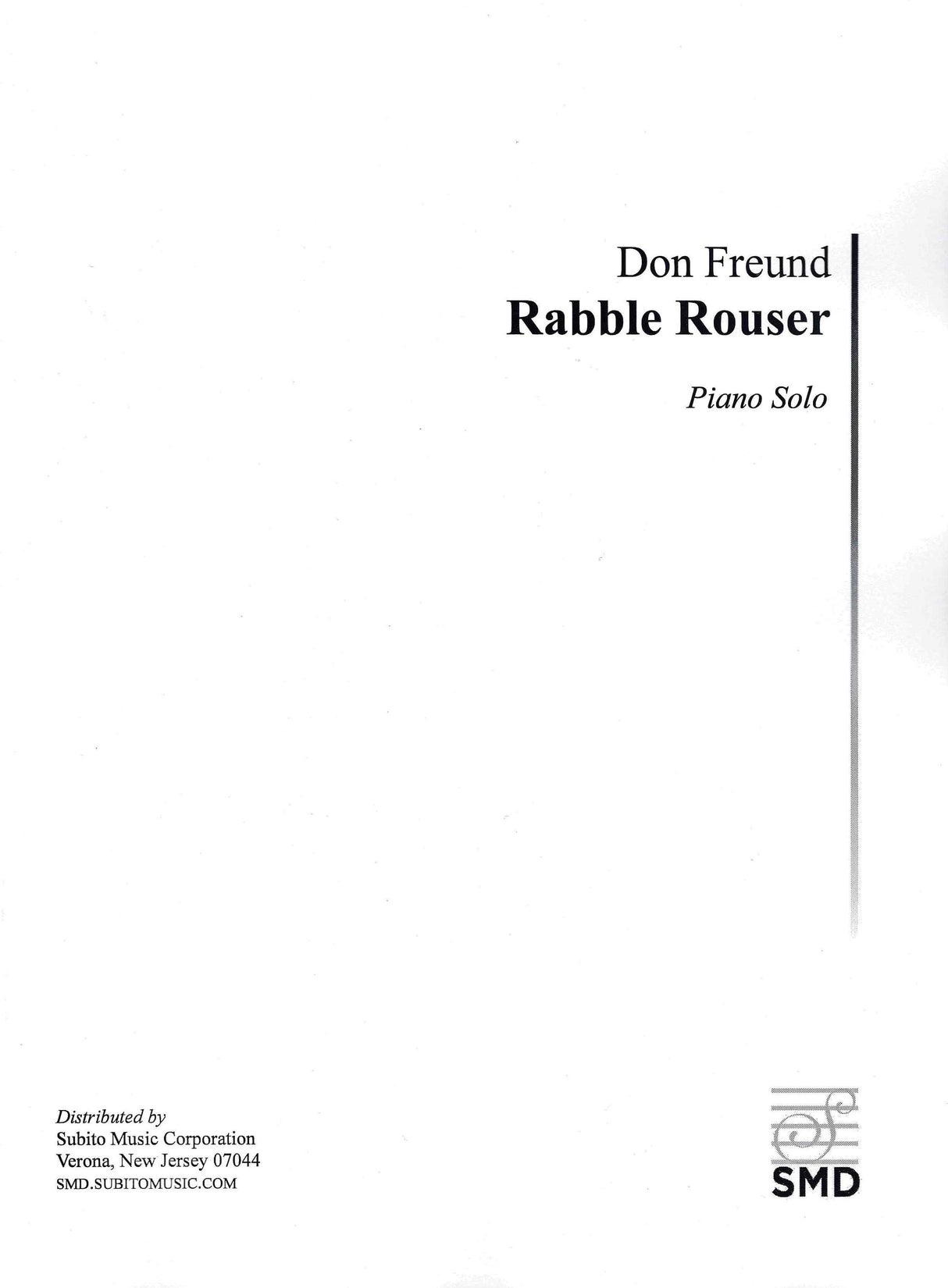 Freund: Rabble Rouser