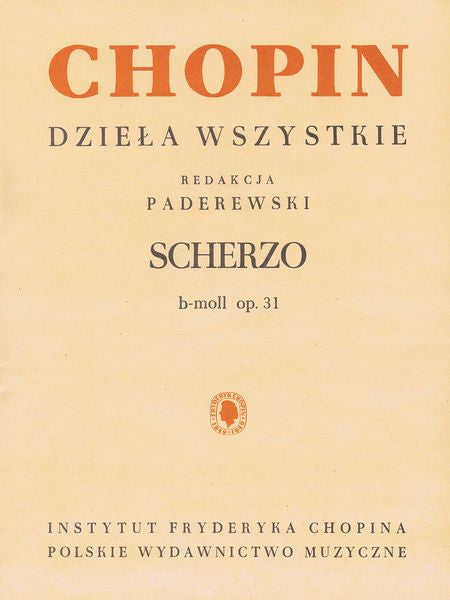 Chopin: Scherzo in B-flat Minor, Op. 31