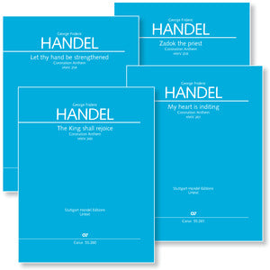 Handel: Coronation Anthems I-IV, H 258-261