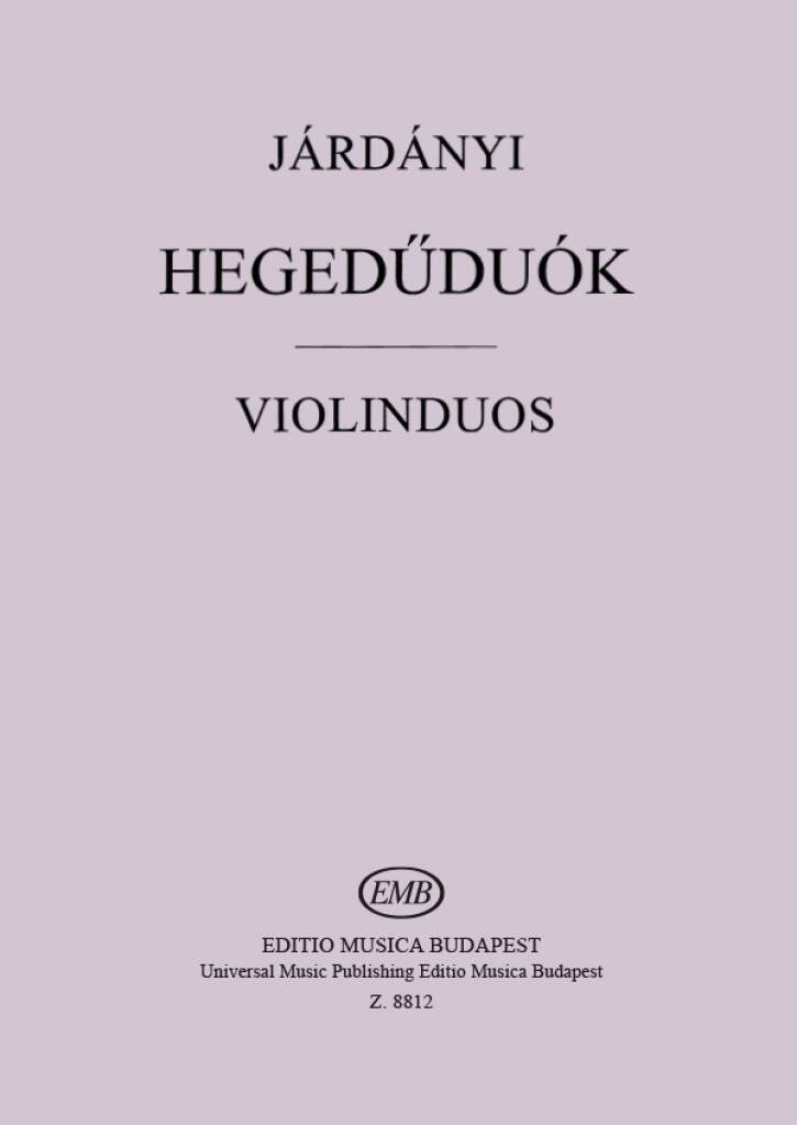 Járdányi: Violin Duos