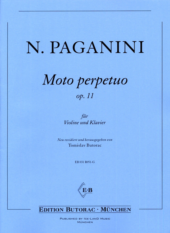 Paganini: Moto Perpetuo, Op. 11