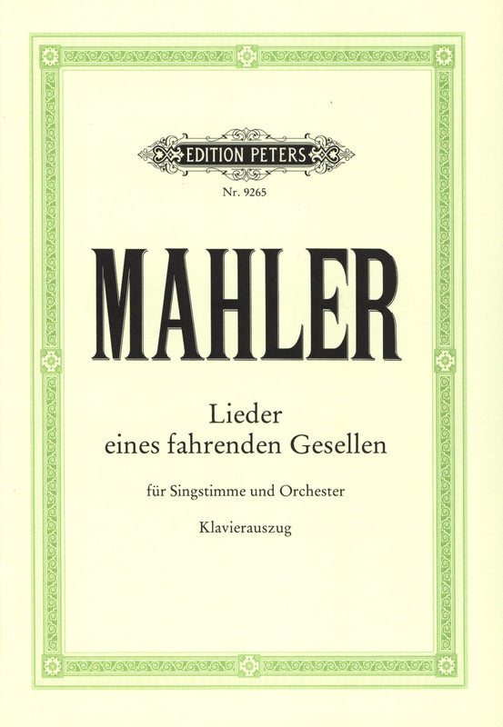 Mahler: Lieder eines fahrenden Gesellen