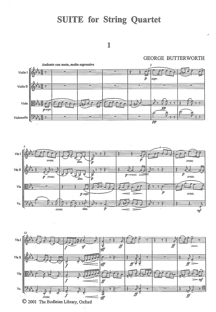 Butterworth - Volume 2 (Chamber Works)