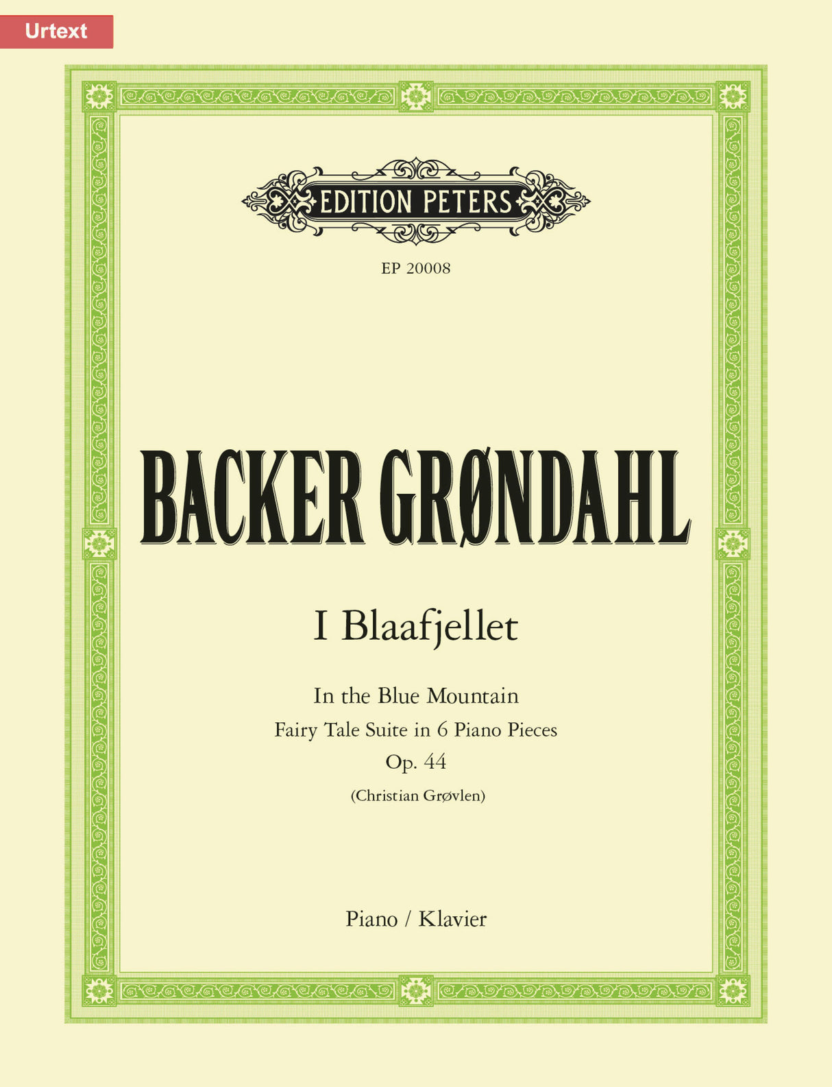 Grøndahl: In the Blue Mountains, Op. 44