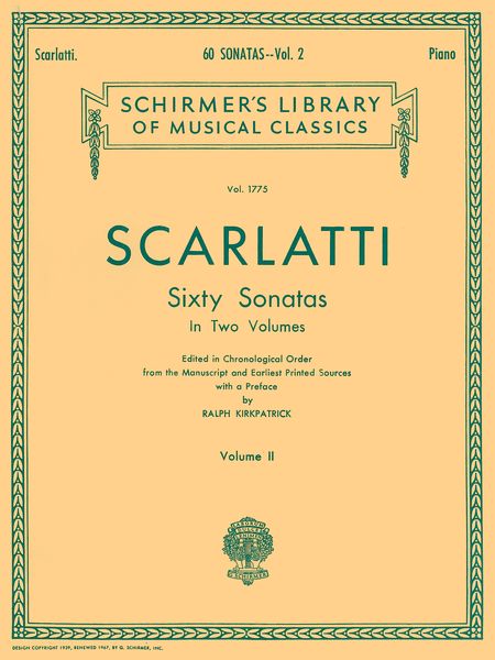 Scarlatti: 60 Sonatas - Volume 2