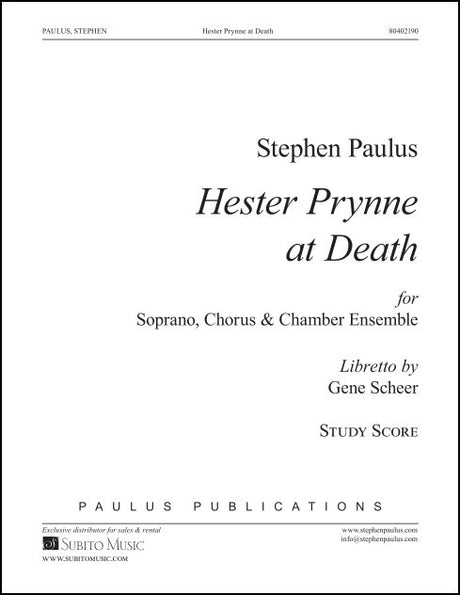 Paulus: Hester Prynne at Death