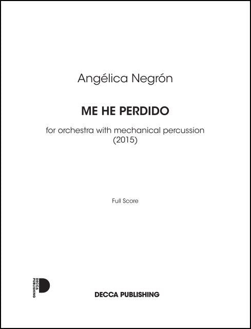 Negrón: Me he perdido