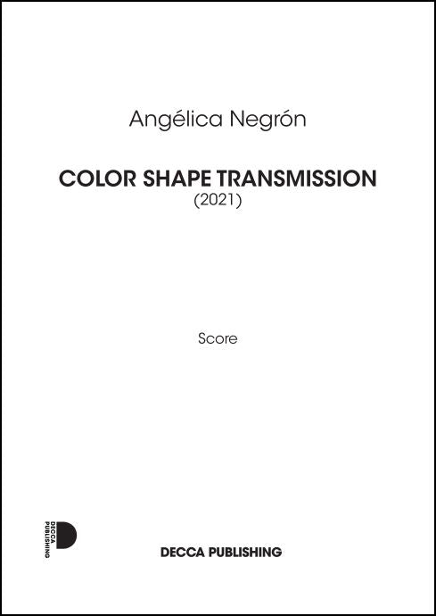 Negrón: Color Shape Transmission