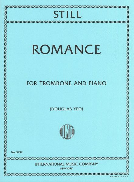 Still: Romance (arr. for trombone & piano)