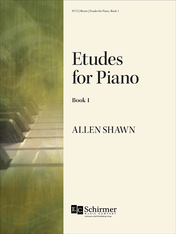 Shawn: Etudes for Piano - Book 1