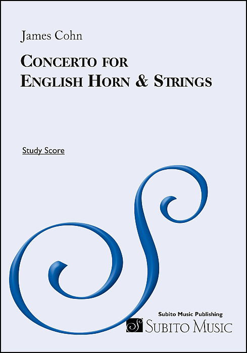 Cohn: Concerto for English Horn & Strings