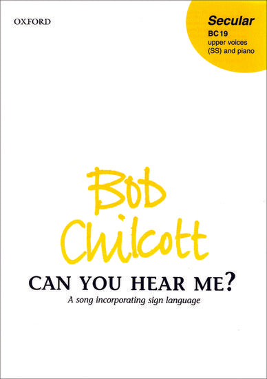 Chilcott: Can you hear me?