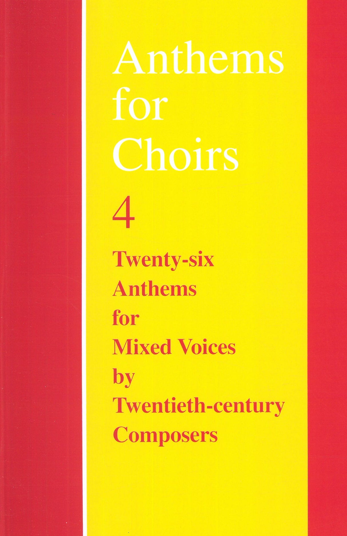 Anthems for Choirs 4