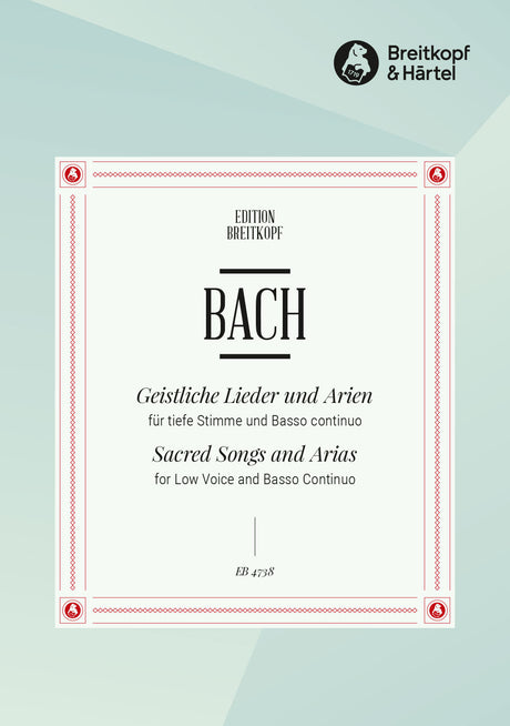 Bach: Sacred Songs and Arias